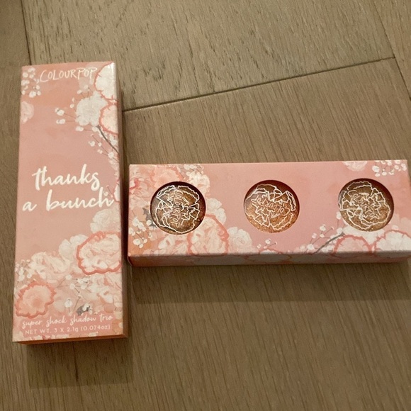 Colourpop “Thanks A Bunch” Supershock Shadow Set - Picture 3 of 7